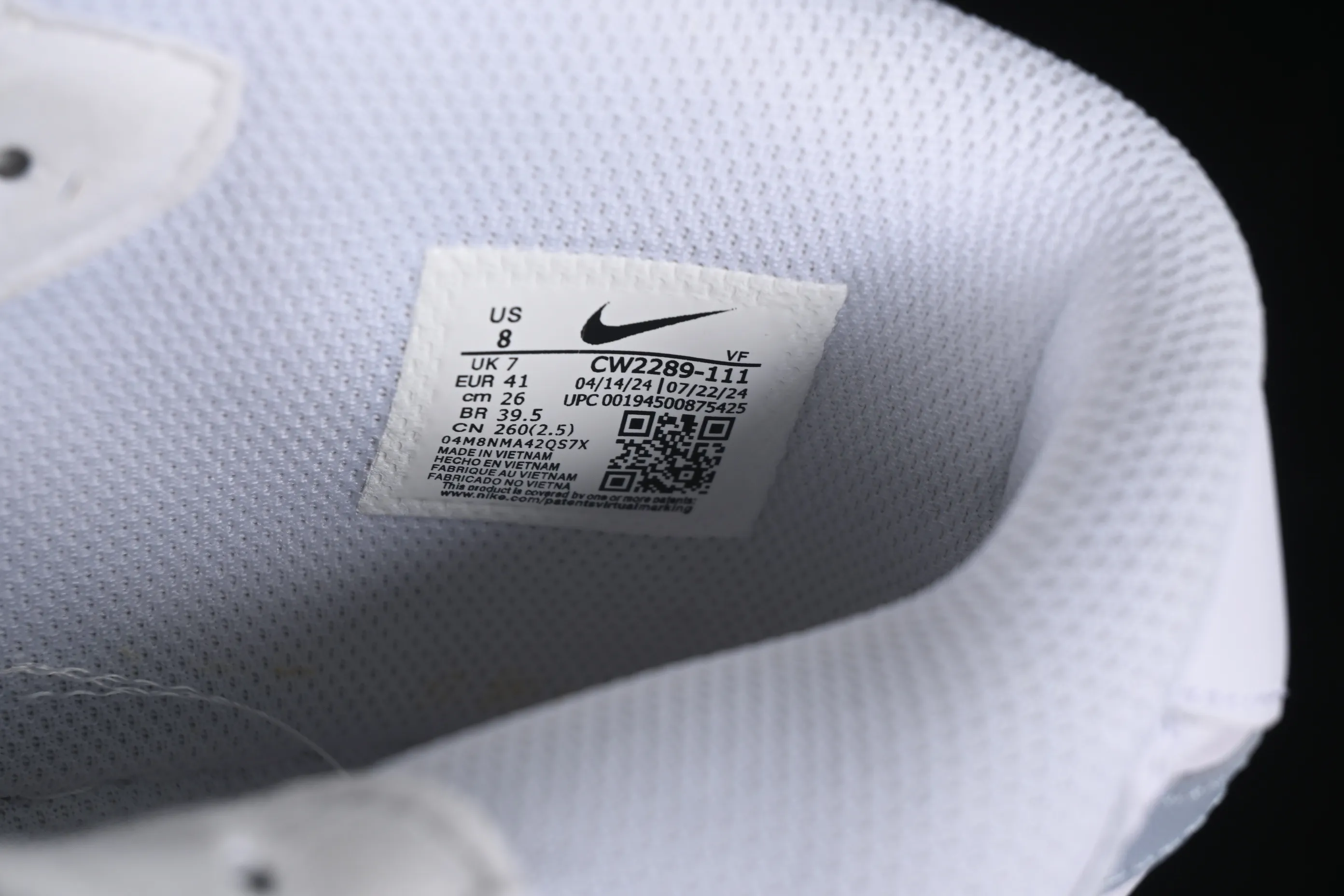 All categories Nk Air Force 1 Air Force series Nk Air Force 1 Mid Air Force mid-top Nk Air Force 1 Mid Hand-painted Fractured Three-hook shadow Inkjet painting Air Force 1 strap mid-top casual sneakers CW2289-111